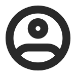 Profile Circle SVG Icon
